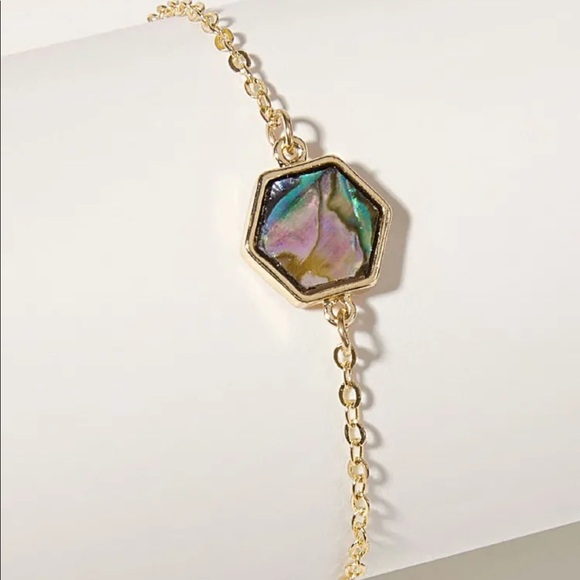 LAST ONE Dainty Multicolor Gemstone Bracelet - Picture 2 of 3